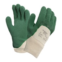 LUVA REV. BORRACHA VERDE GLADIATOR 16-500